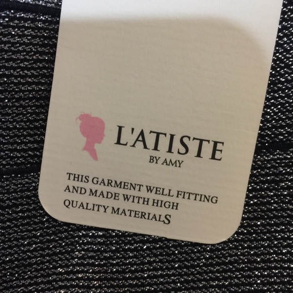 L’ATISTE Sparkle Strapless Dress NWT - Picture 7 of 7